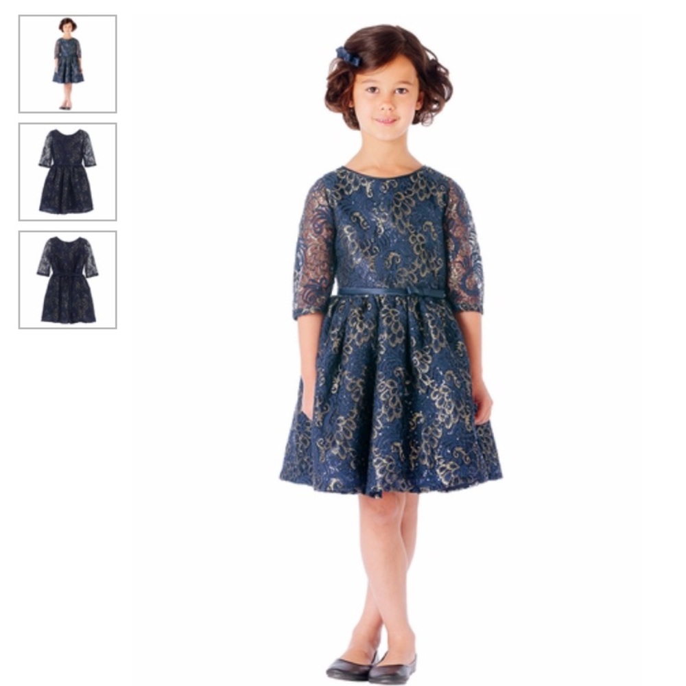 NWT! Gorgeous navy and blue dress!